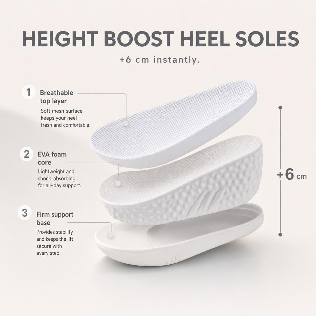 LOOKSMAXED® HEIGHT BOOST SOLES