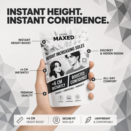 LOOKSMAXED® HEIGHT BOOST SOLES